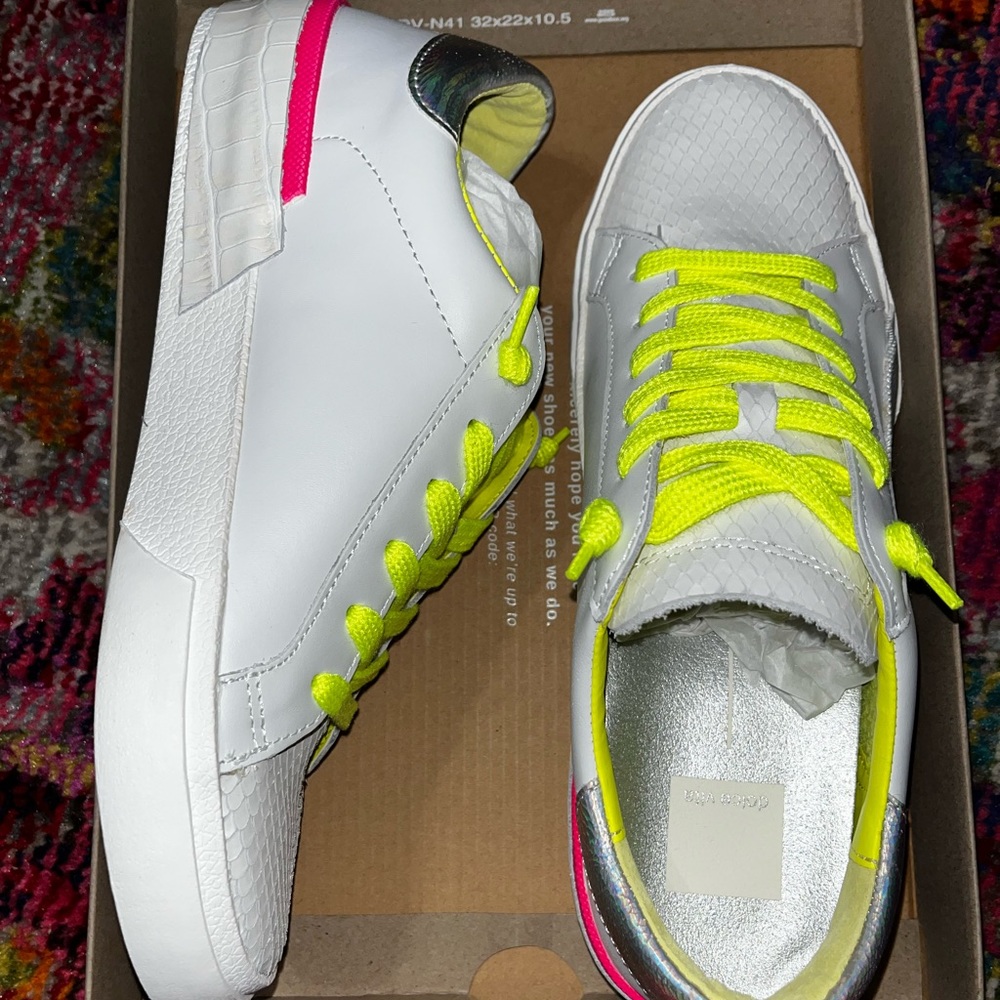 *New* Dolce Vita, Zina Neon Multi Sneakers